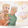 Livre personnalisé pour Mamie et papy, un cadeau idéal.