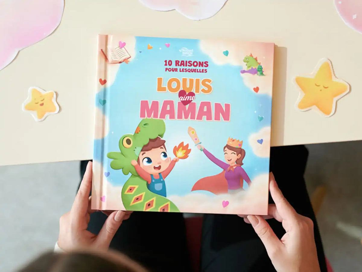Le livre personnalisé pour maman et son fils est un cadeau doux pour toutes les mamans et leurs enfants.