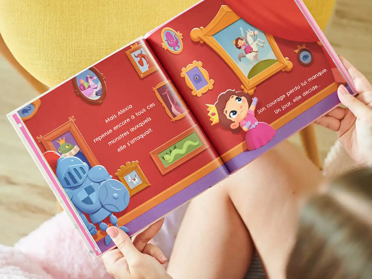 Votre petite princesse adorera se retrouver dans son propre livre personnalisé, un cadeau unique pour Noël ou un anniversaire.