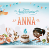 La couverture de Hourra Heros pour les enfants de six ans.